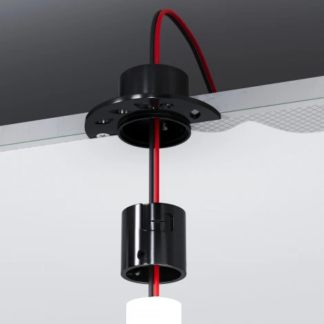 Встраиваемое крепление для круглого гибкого неона черный Elektrostandard Full light FL 2860