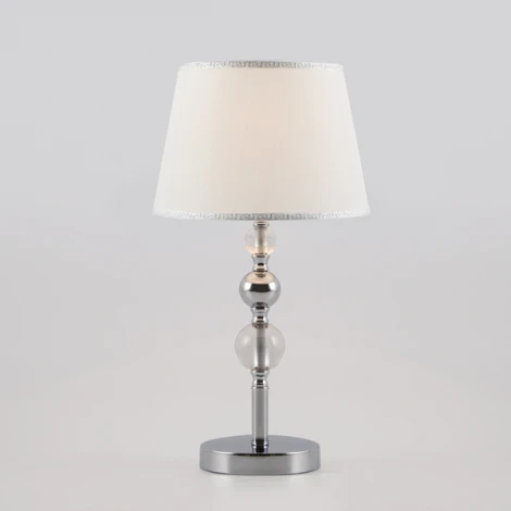 Интерьерная настольная лампа Eurosvet Sortino 01071/1 хром (220V)