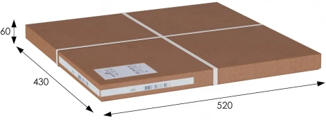 Столик журнальный SHT-CT10 белый муар от фабрики Mebelik