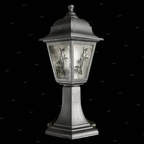Наземный фонарь Arte Lamp Zagreb A1113FN-1BK