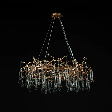 Подвесная люстра Loft IT Bijout 10068/800 GB (220V, на тросе, ветки)