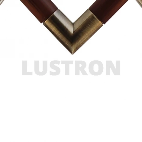Потолочная люстра N-Light 407 407-06-53ABWBB antique brass + walnut