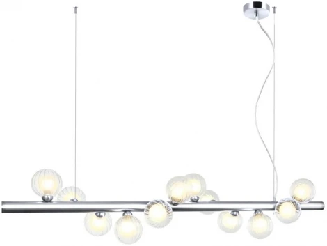 Подвесной светильник Stilfort Shardin 2165/09/12P (220V, на тросе, шарики, молекулы)