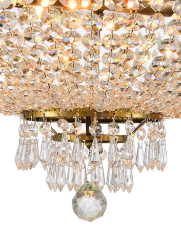 Потолочная люстра Natali Kovaltseva Rococo 81407/8C ANTIQUE
