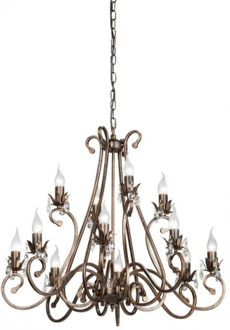 Подвесная люстра V1845-7/8+4 (220V, под старину)