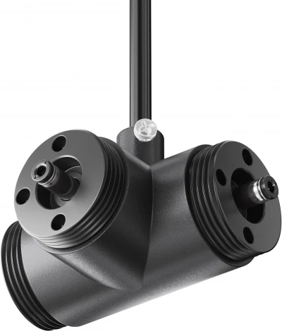 T-образный плоский коннектор для системы Shelf с вводом питания Maytoni Accessories for system Shelf CA015TC-P-B (24V)