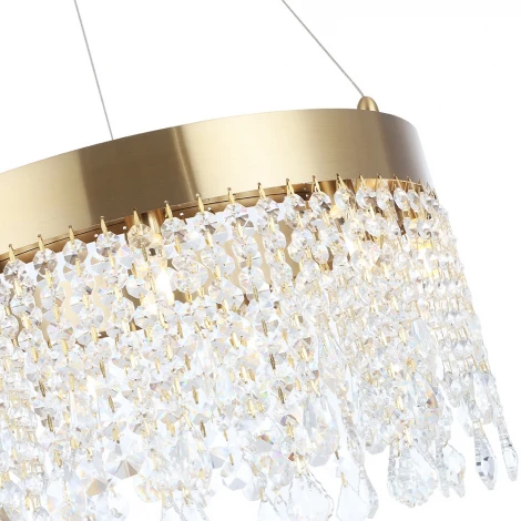 Подвесная люстра Crystal Lux AQUA SP9 (220V, на тросе, круглые)