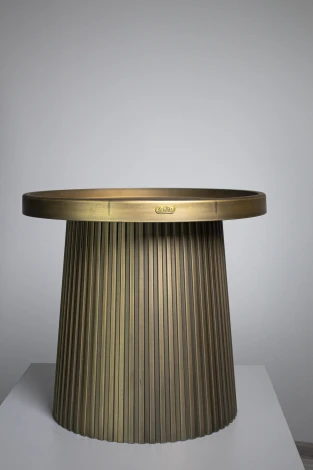 Столик журнальный Sheffilton SHT-CT94 патина золотая 4744618406