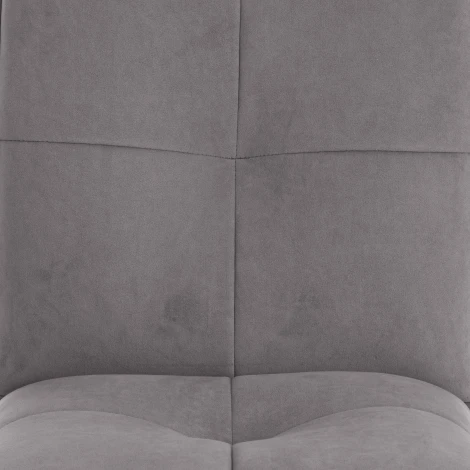 Стул обеденный Sweet Tetchair (Флок/Серый,Черный) арт.24846