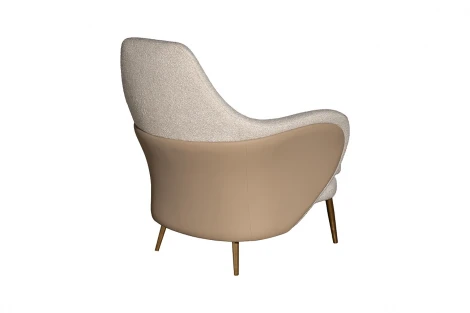 87YY-20410 Кресло Selvino иск.мех / экокожа 77*82*92см Garda Decor