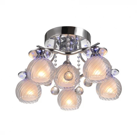 Потолочная люстра IDLamp Mimi 224/6PF-Chrome