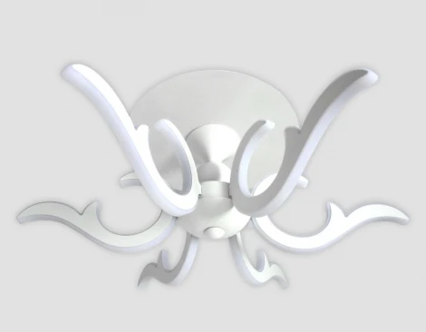 Потолочная люстра Ambrella Orbital Klassika FK77/6 WH 200W D720