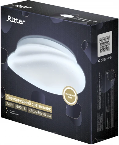 Светильник потолочный светодиодный Ritter Stone 52330 7