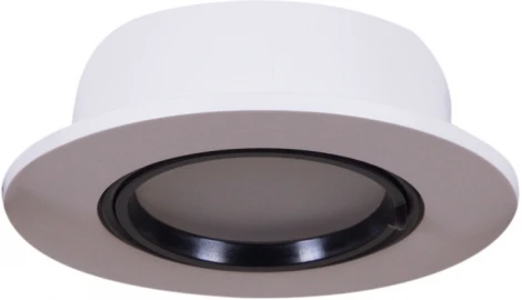 Встраиваемый точечный светильник Reluce 16121-9.0-001 WT+BK (220V, круглые)