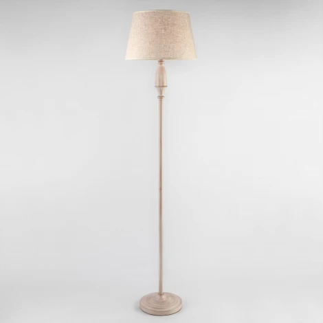 Торшер Eurosvet London 01081/1 белый с золотом (220V, выключатель)