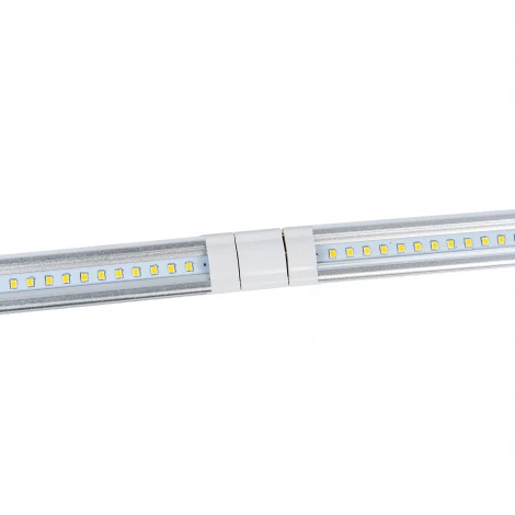 Светильник светодиодный для мебели набор из 2-х шт. ULM-F45-2x6W/4500K IP20 SILVER (220V, выключатель)