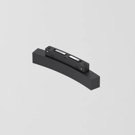 Трековый светильник магнитный для радиусного шинопровода Elektrostandard Slim Magnetic 85179/01 8W 4200K Planar чёрный Ø 800мм (LED, 48V)