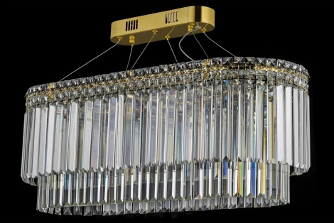 Подвесная люстра Arti Lampadari Ovindoli Ovindoli L 1.5.80X30.101 G (LED, 220V, на тросе)