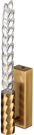 Бра Odeon Light Kolos 5449/4WL сатинированн.латунь/прозрачн./металл/стекло LED 4W 3000K (220V)