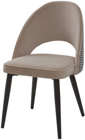 Обеденный стул M-City FLAVOUR BEIGE, велюр