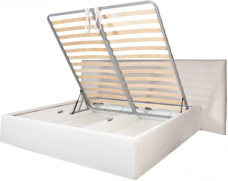 Кровать Garda Decor COMO3К-180М-MISS01 (Белый)