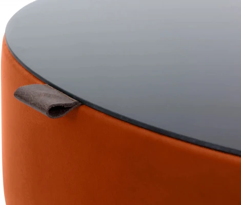 Стол журнальный Italia ОГОГО (арт.339981), (ЛДСП/Оранжевый)