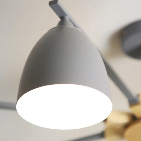 Потолочная люстра на штанге Noa 8 Gray ImperiumLoft Noa01 (183461-26) (220V)