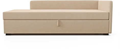 Диван-кровать Arsko Велес Угол правый велюр бежевый