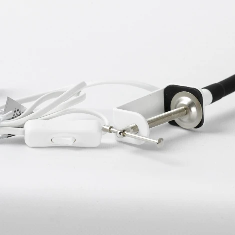 Настольная лампа на струбцине Lussole Escambia LSP-0717 (220V, выключатель)