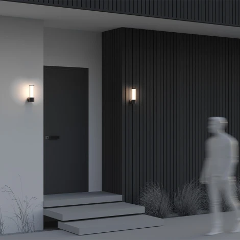 Настенный уличный IP54 LED светильник Maytoni Lit O593WL-L8BR3K (220V)