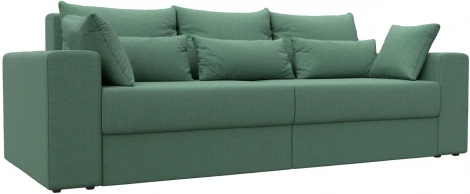 Диван прямой Майами (Зеленый/Рогожка) Лига Диванов арт.121156