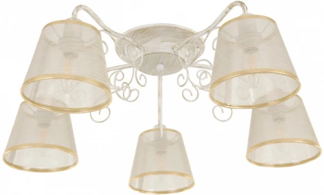 Потолочная люстра Arte Milano AM341120 341120/5 WT+G (220V)