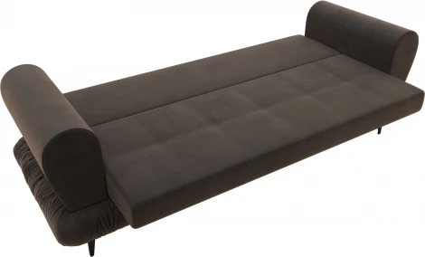 Диван-книжка Лига-045 (Коричневый/Велюр) Лига Диванов арт.122327