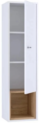 Шкаф навесной Mobi Бэль 10.63 белый премиум / дуб золотой craft 353162