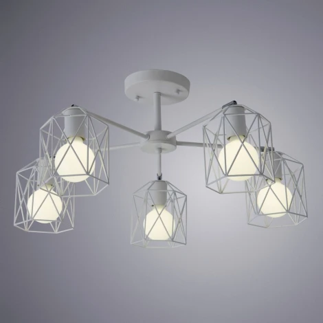 Потолочная люстра Arte Lamp Cella A4284PL-5WH