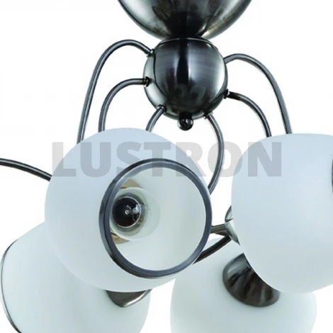 Потолочная люстра IDLamp Andreina 816/6PF-Darkchrome