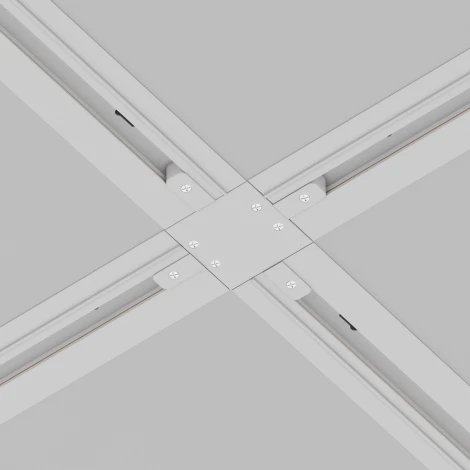 Коннектор Х-образный Unity встраиваемый белый (однофазный) Maytoni Technical TRA002CX-11W