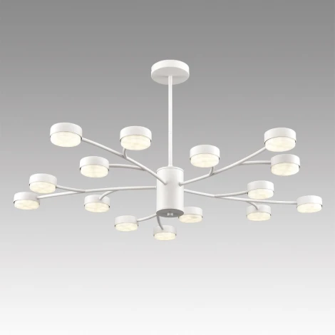 Потолочная люстра на штанге Lumion Torina 8265/15 металл/металл белый/белый GX53 LED 15*7W 220V