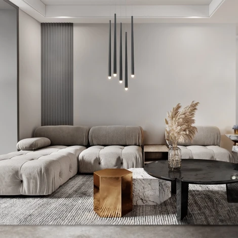 Подвесной светильник Maytoni Cascade MOD132PL-L30BK (LED, 220V, на проводе)