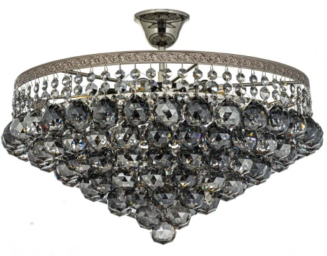 Потолочная люстра на штанге Arti Lampadari Castellana E 1.3.46.607 N (220V, хрусталь, круглые)