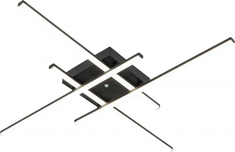 Потолочная люстра Arte Lamp A2015PL-90BK (LED, 220V)