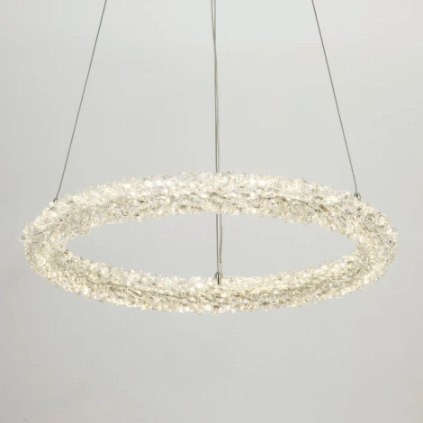 Подвесной светильник светодиодный хрустальный Modelux MODESTYLE MS.1130.400 CR