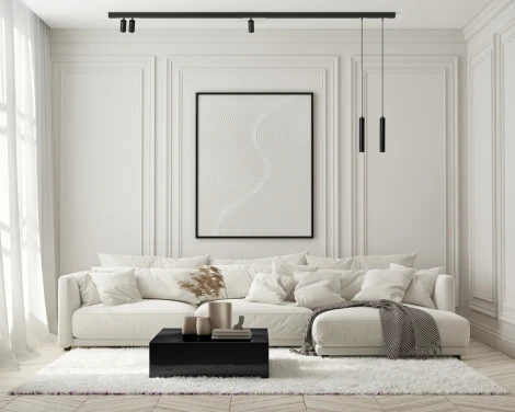 Трековый светильник Denkirs Smart Spot DK8012-BK (LED, 220V, управление смартфоном, голосовое управление, умный дом - Алиса)