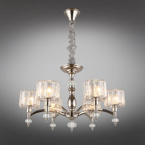 Подвесная люстра Aployt Hortens APL.750.03.06 (220V, хрусталь, на цепи)