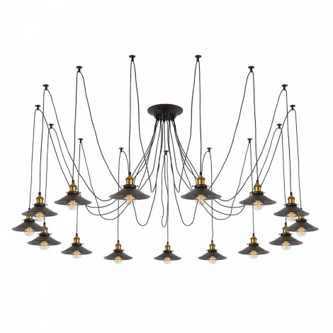 Подвесной светильник Citilux Эдисон CL451151 (220V, на проводе, паук)