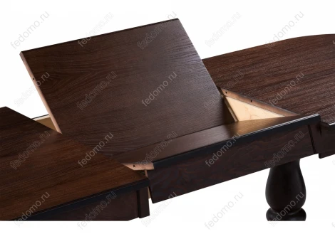 Стол Woodville Красидиано орех темный 483911