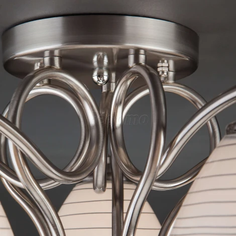 Потолочная люстра Eurosvet Megan 30121/5 сатин-никель (220V)