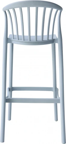Стул полубарный Campo пластик голубой Stool Group арт.УТ000039942