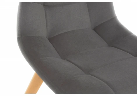 Деревянный стул Woodville Filip dark gray / wood 15101