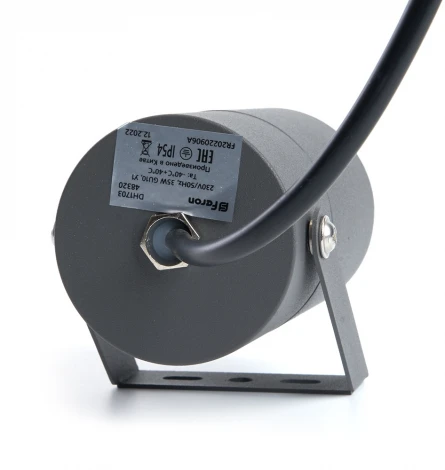 Прожектор уличный Feron Бостон 48320 DH1703,GU10, серый (220V, круглые, IP54)